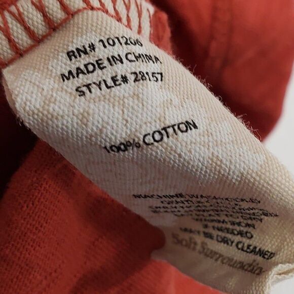 Soft Surroundings Women's Medium Blouse with Unique and Varied Buttons - Picture 7 of 9